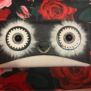 Kate spade limited edition Owl leather wallet